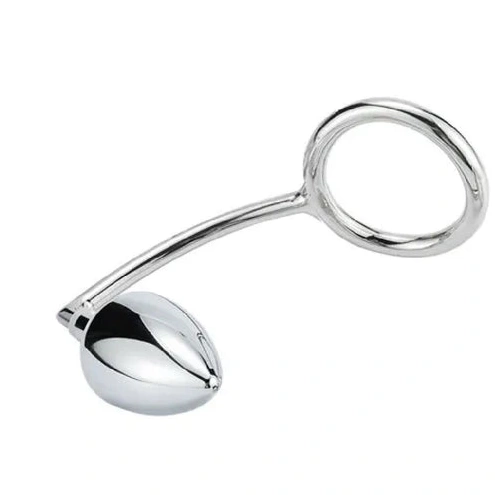 Anal Hooks Stainless Anal DiscreetChoice 4663 with Hook Ring Set Steel Cock 0906